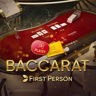 First Person Baccarat stół bakarata Evolution