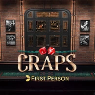 First Person Craps stół do gry w kości Evolution