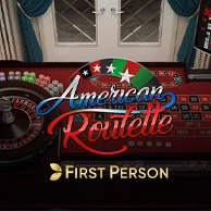 First Person American Roulette stół Evolution